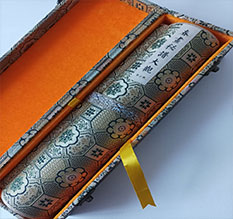 静海书画装裱案例